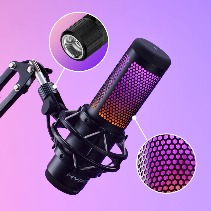 Image for: Mount adapter, pop filter, and headphone jack